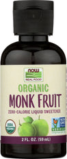 Now: Organic Monk Fruit Zero Calorie Liquid Sweetener, 2 Oz