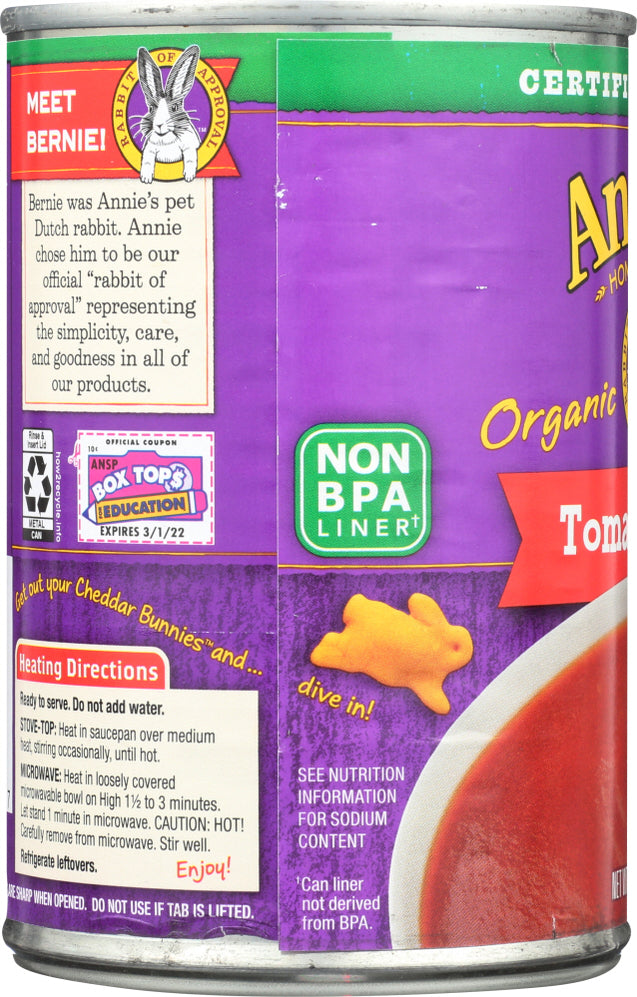 Annies Homegrown: Organic Tomato Soup, 14.3 Oz
