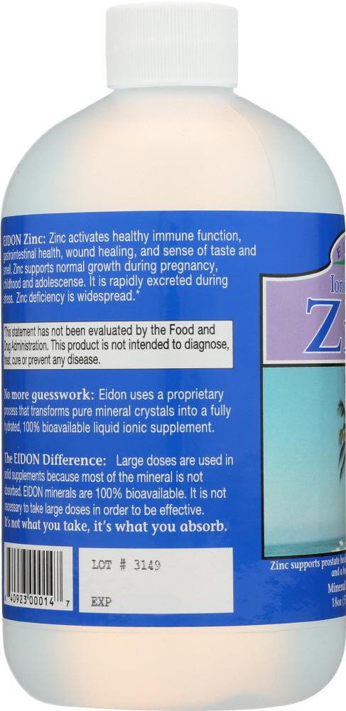 Eidon: Zinc, 18 Oz - RubertOrganics