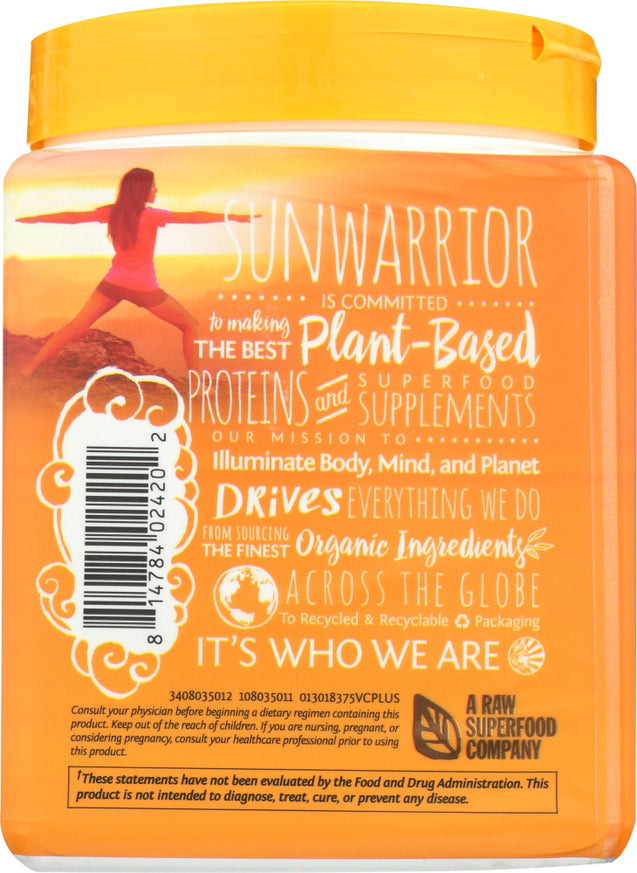 Sunwarrior: Protein Powder Classic Vanilla 375 Gm, 13.2 Oz