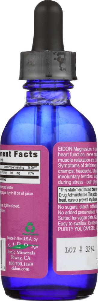 Eidon: Magnesium Liquid Concentrate, 2 Oz - RubertOrganics