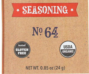 Riega: Seasoning Hot Wing Organic, 0.85 Oz