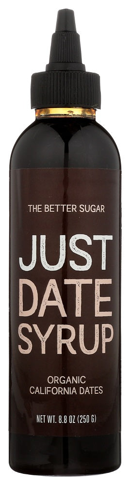 Just Date Syrup: Organic California Dates Syrup, 8.8 Oz