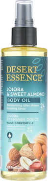Desert Essence: Oil Body Jojoba And Sweet Almond, 8.28 Oz - RubertOrganics
