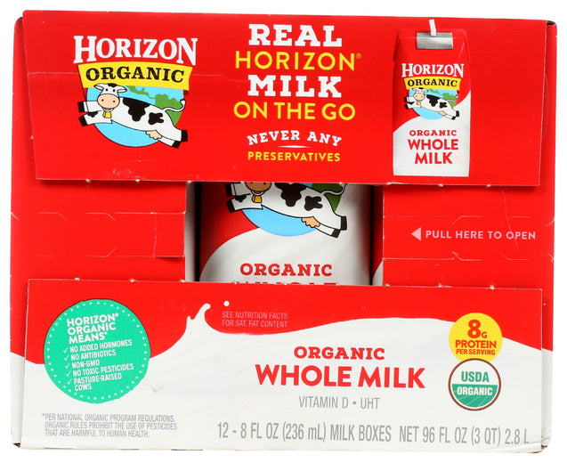 Horizon: Organic Whole Milk Plain, 96 Fo