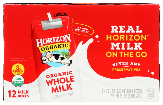 Horizon: Organic Whole Milk Plain, 96 Fo