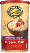 Natures Path: Oatmeal Steel Cut Quick Cook Organic, 24 Oz