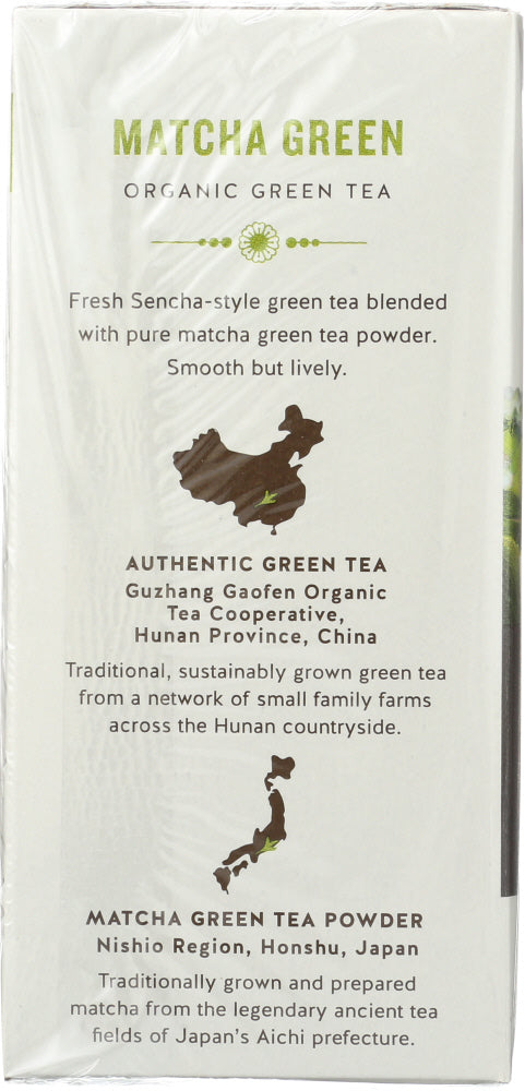 Celestial Seasonings: Tea Herb Matcha Green Organic, 20 Bg