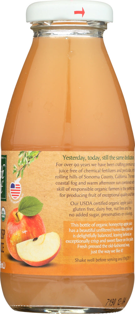 North Coast: Organic Honeycrisp Apple Juice, 10 Fl Oz