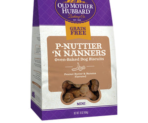 Wellness: P-nuttier N Nanners Biscuits Dog Treats, 16 Oz