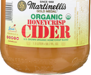 Martinelli: Juice Cider Honeycrisp Organic, 50.7 Fo
