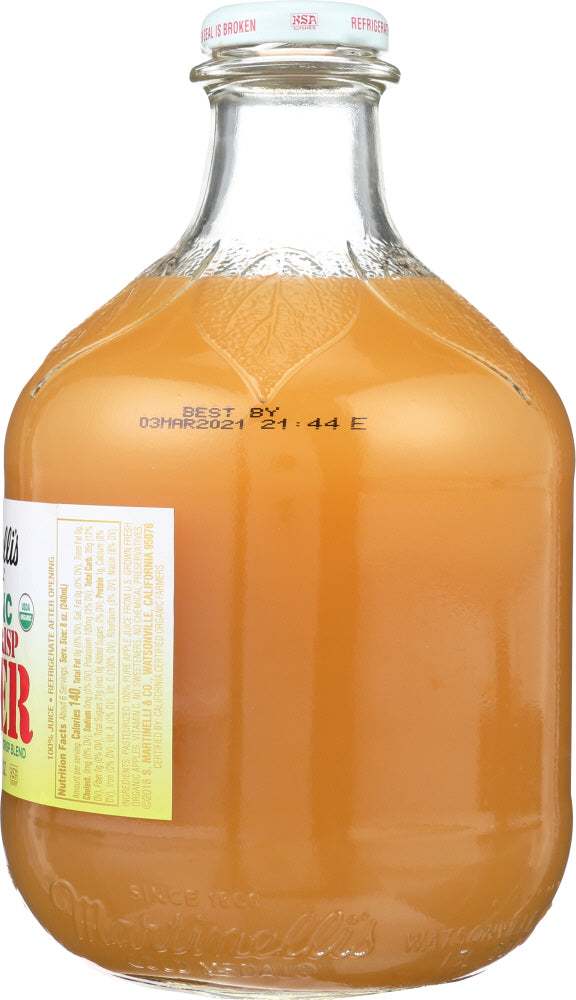 Martinelli: Juice Cider Honeycrisp Organic, 50.7 Fo