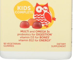 Smartypants: Organic Kids Complete Vitamin, 90 Ea