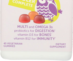 Smartypants: Organic Toddler Complete Vitamin, 45 Ea