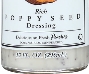 Briannas: Organic Rich Poppy Seed Dressing, 10 Oz