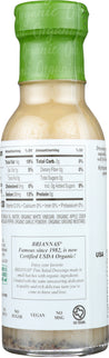 Briannas: Organic Real French Vinaigrette Dressing, 10 Oz