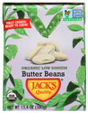 Jacks Quality: Organic Low Sodium Butter Beans, 13.4 Oz