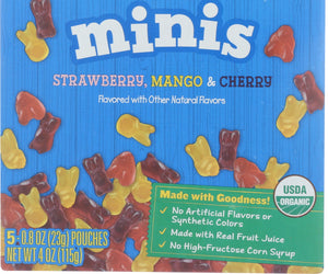 Annies Homegrown: Organic Minis Bunny Fruit Snacks, 4 Oz