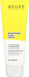 Acure: Brightening Glow Lotion, 8 Fl Oz - RubertOrganics