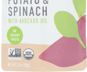 Serenity Kids: Food Baby Sweet Potato Spinach Organic, 3.5 Oz