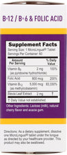 Superior Source: No Shot Methylcobalamin B-12 5000mcg B-6 & Folic Acid 800mcg, 60 Tb