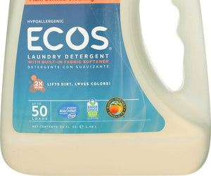 Earth Friendly: Ultra Ecos Laundry Detergent Magnolia And Lily, 50 Oz - RubertOrganics