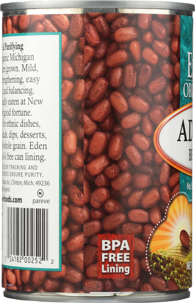 Eden Foods Organic Aduki Beans, 15 Oz