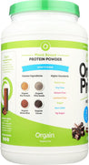 Orgain: Organic Protein Plant Based Powder Creamy Chocolate Fudge, 2.03 Lb - RubertOrganics