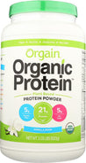 Orgain: Organic Protein Plant Based Powder Sweet Vanilla Bean, 2.03 Lb - RubertOrganics