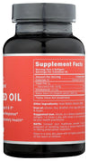 Health Logics: Black Cumin Seed Oil, 100 Softgels - RubertOrganics