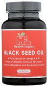 Health Logics: Black Cumin Seed Oil, 100 Softgels - RubertOrganics