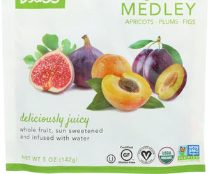 Fruit Bliss: Organic Fruit Medley Apricot, Fig And Plum, 5 Oz
