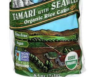 Lundberg: Tamari With Seaweed Organic Rice Cakes, 8.5 Oz