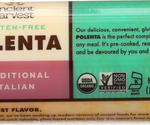 Food Merchants: Organic Polenta Tradtional Italian, 18 Oz