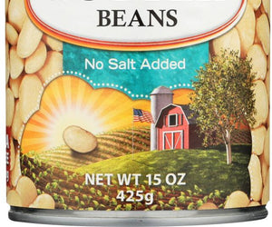 Eden Foods: Organic Butter Beans Low Fat, 15 Oz - RubertOrganics
