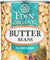 Eden Foods: Organic Butter Beans Low Fat, 15 Oz - RubertOrganics