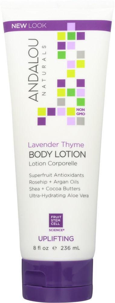 Andalou Naturals: Body Lotion Refreshing Lavender And Thyme, 8 Oz - RubertOrganics