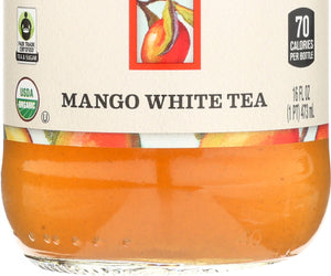 Honest Tea: Organic White Tea Mango, 16 Oz