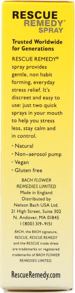 Bach Original Flower Essences: Rescue Remedy Spray, 0.7 Oz - RubertOrganics