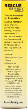 Bach Original Flower Essences: Rescue Remedy Spray, 0.7 Oz - RubertOrganics