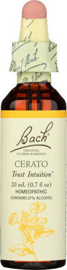 Bach Original Flower Remedies: Cerato, 0.7 Oz - RubertOrganics