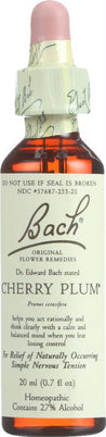 Bach Original Flower Remedies: Cherry Plum, 0.7 Oz - RubertOrganics