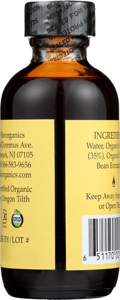 Flavorganics: Organic Vanilla Extract, 2 Oz - RubertOrganics