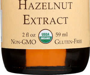 Flavorganics: Extract Hazelnut Organic, 2 Oz
