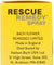 Bach Original Flower Remedies: Rescue Remedy Spray, 0.245 Oz - RubertOrganics