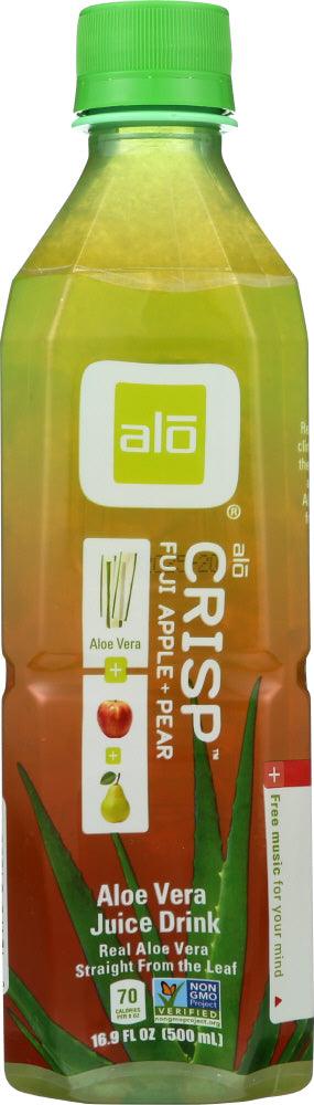 Alo: Crisp Fuji Apple + Pear Juice , 16.9 Oz - RubertOrganics