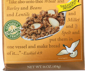Food For Life: Ezekiel 4:9 Sprouted Grain Cereal Almond, 16 Oz - RubertOrganics