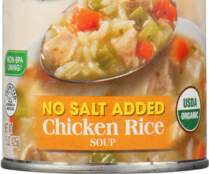 Health Valley: Organic Chicken Rice Soup No Salt Added, 15 Oz