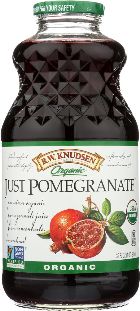 R.w. Knudsen: Family Organic Juice Just Pomegranate, 32 Oz