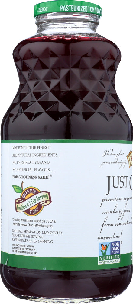 R.w. Knudsen: Family Just Cranberry Juice Organic, 32 Oz